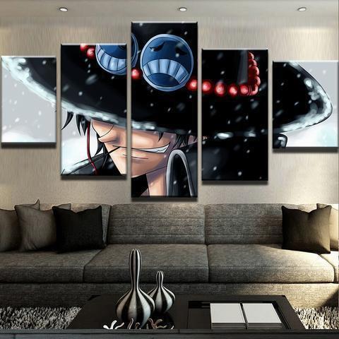 Fan Art Ace Anime Canvas Wall Art