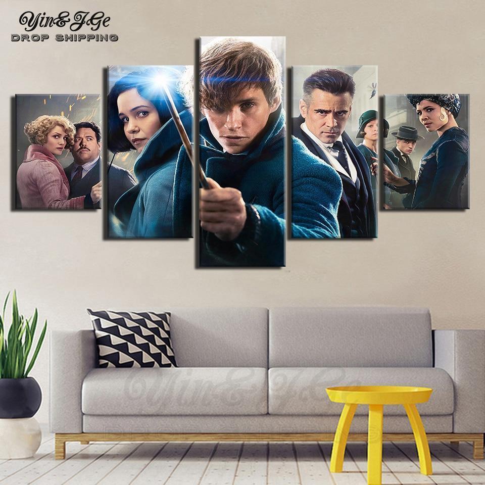 Fantastic Beasts  Canvas Wall Art
