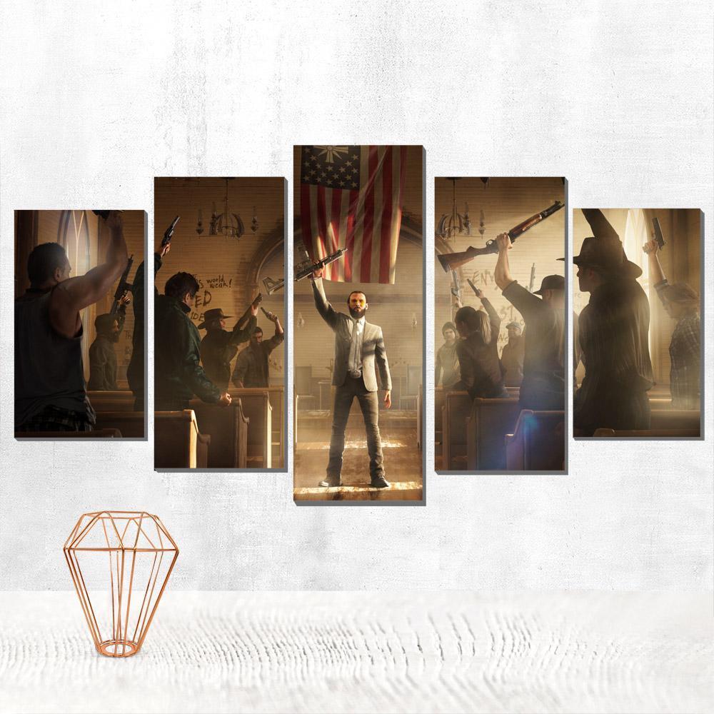 Far Cry 5 Fight For Glory Gaming Canvas Wall Art
