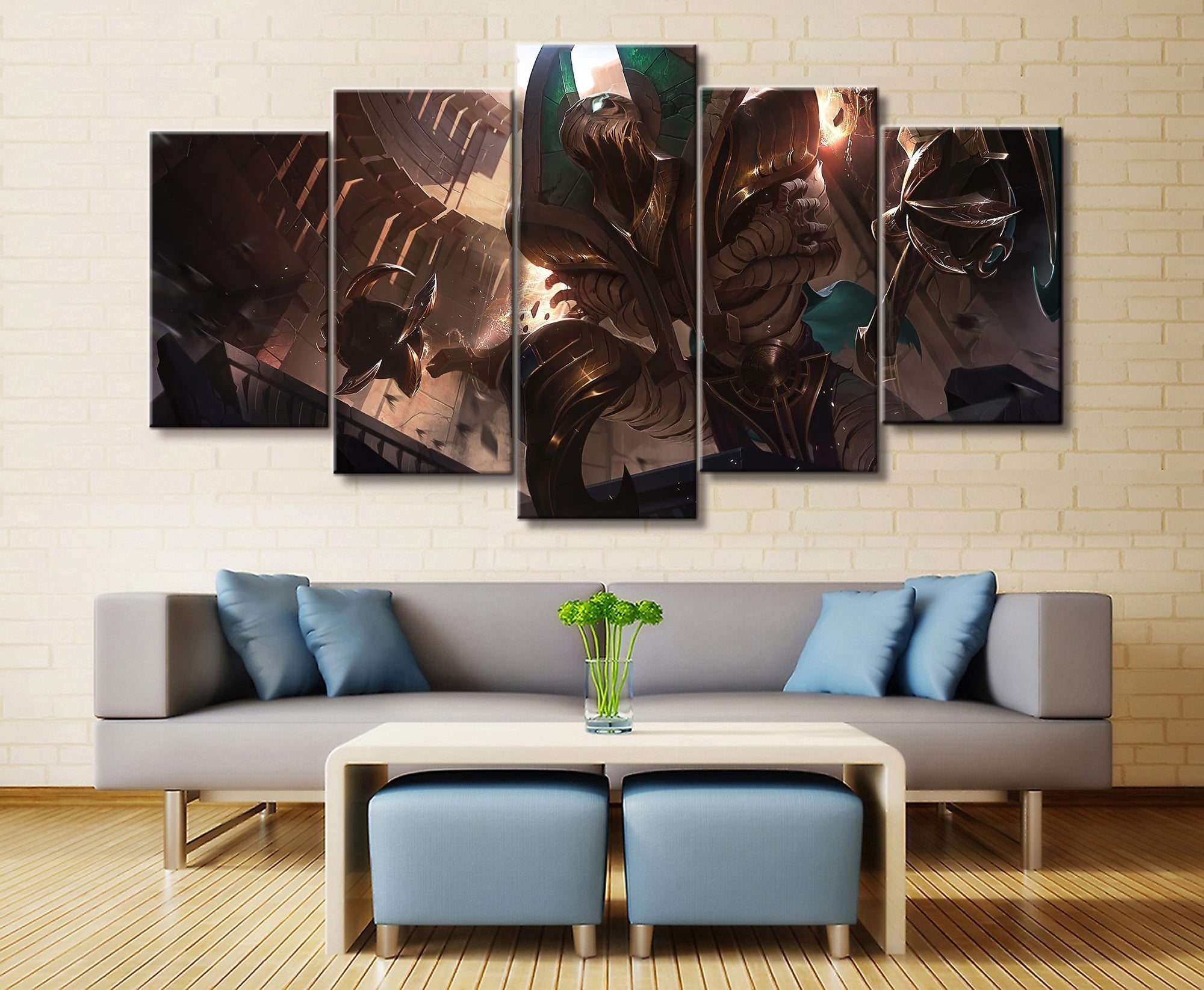LOL League Of Legends Fiddlestick 2 Gaming Canvas Wall Art