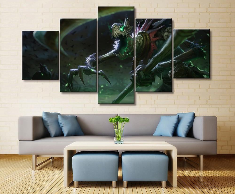 LOL League Of Legends Fiddlestick Gaming Canvas Wall Art