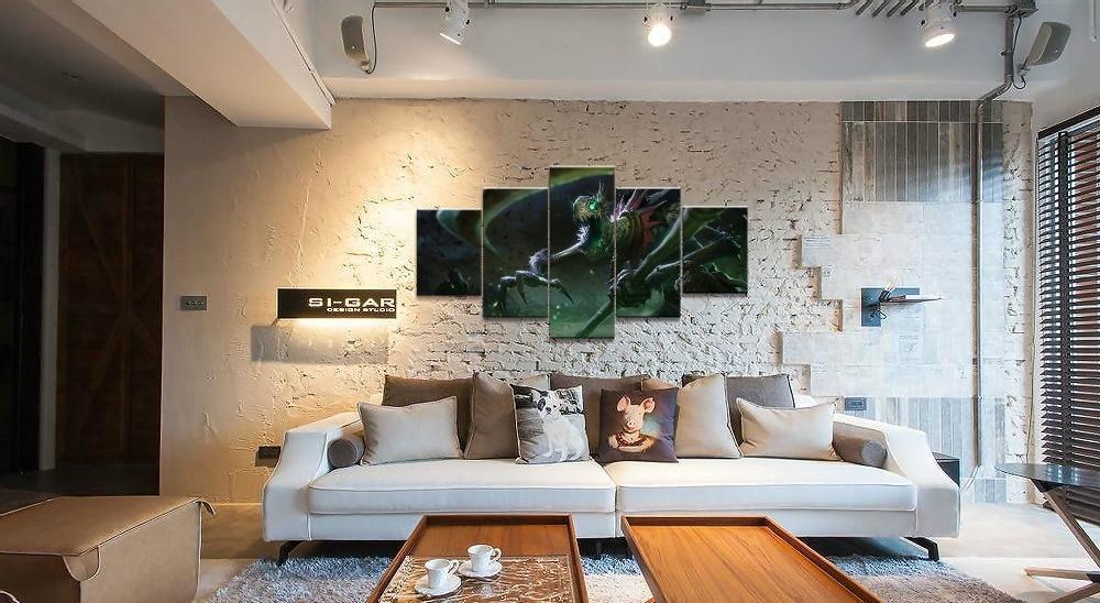 LOL League Of Legends Fiddlestick Gaming Canvas Wall Art