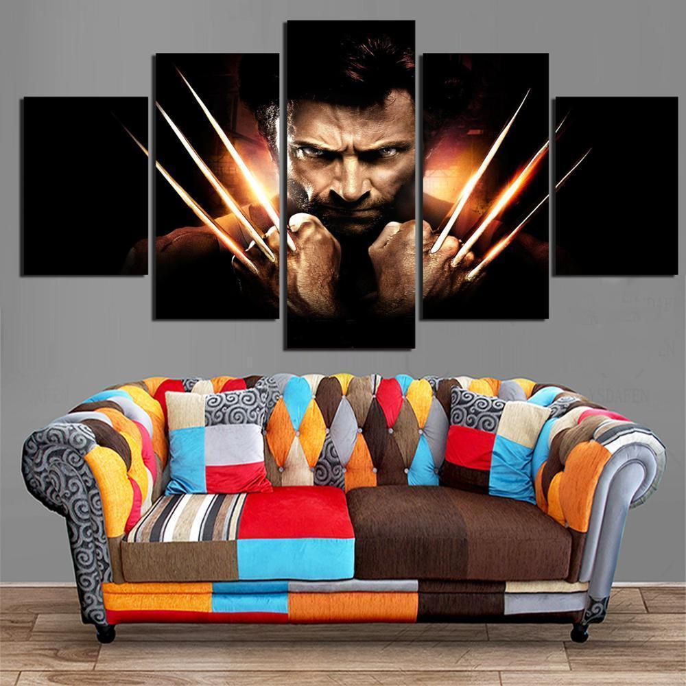 Figure Wolverine Movie Canvas Wall Art