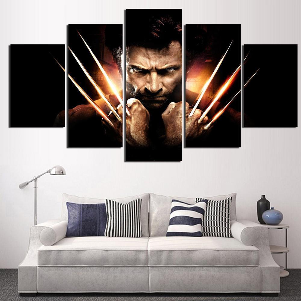 Figure Wolverine Movie Canvas Wall Art