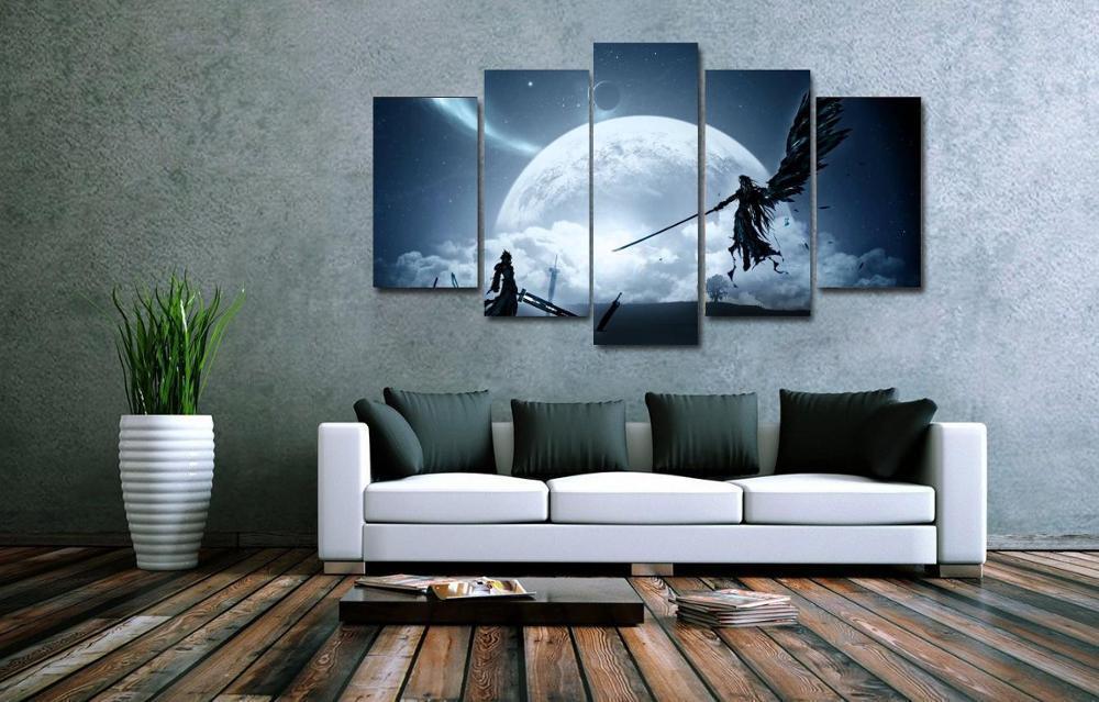 Final Fantasy 7 Anime Canvas Wall Art