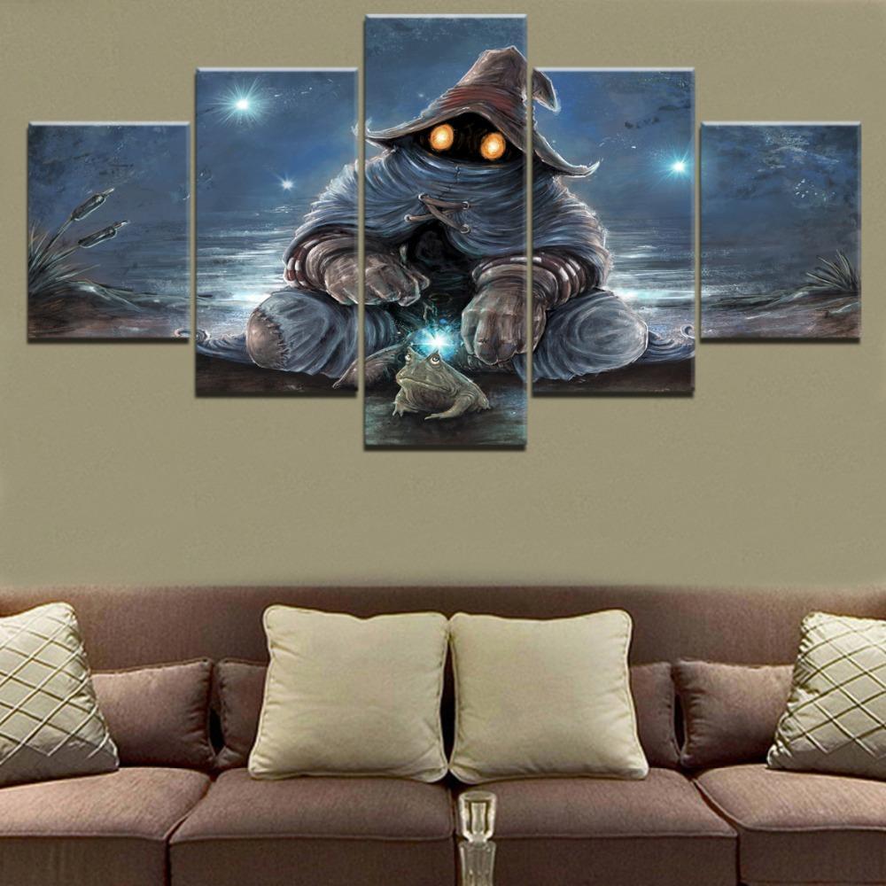 Final Fantasy XIV Black Mage 2 Gaming Canvas Wall Art