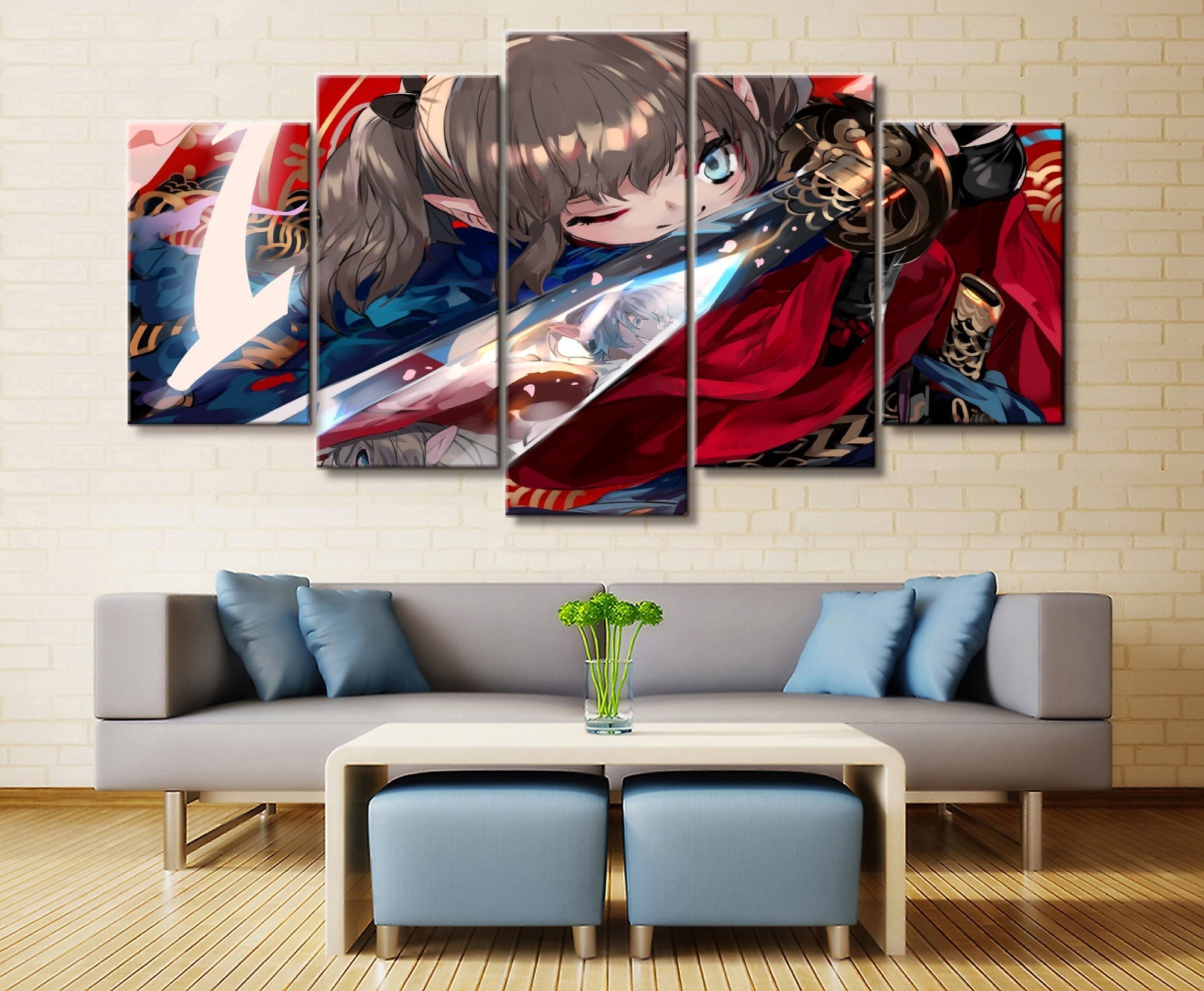 Final Fantasy Characters Poster 5 Gaming Canvas Wall Art