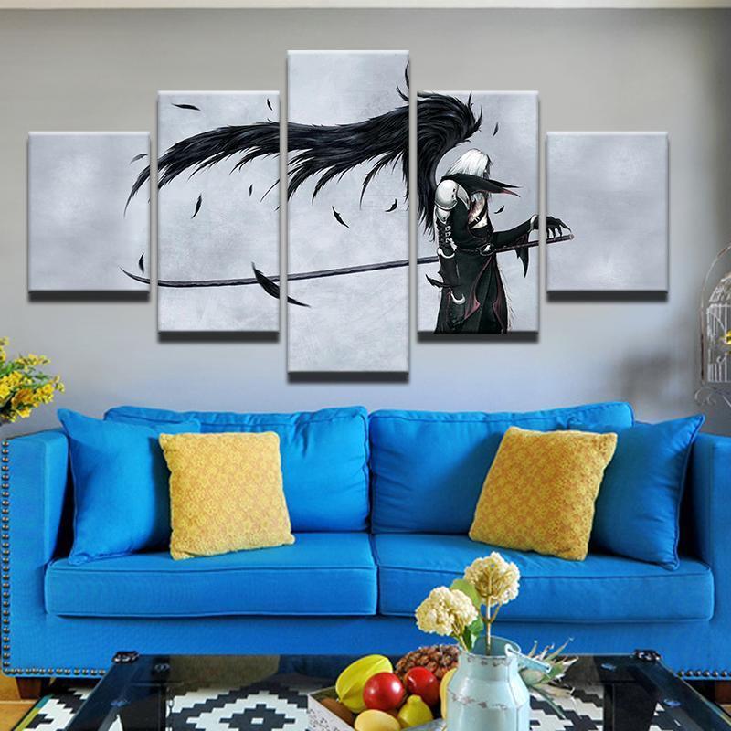Final Fantasy Characters Poster 6 Gaming Canvas Wall Art