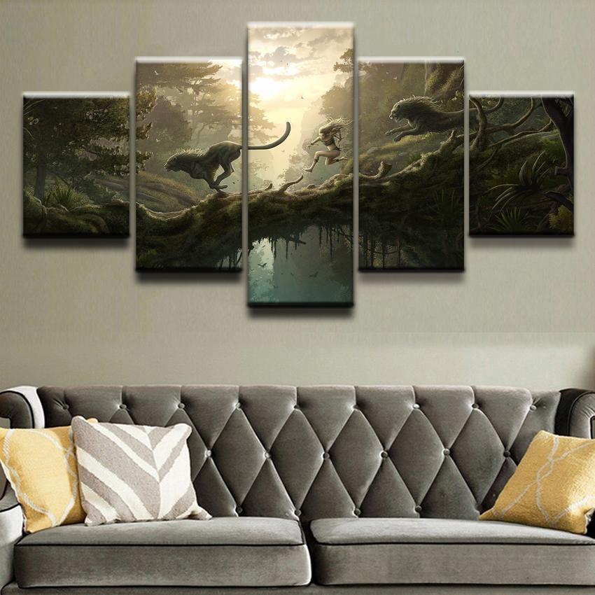 Final Fantasy Landscape 3 Gaming Canvas Wall Art
