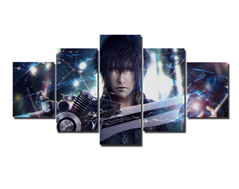 Final Fantasy Noctis Lucis Caelum 2 Gaming Canvas Wall Art