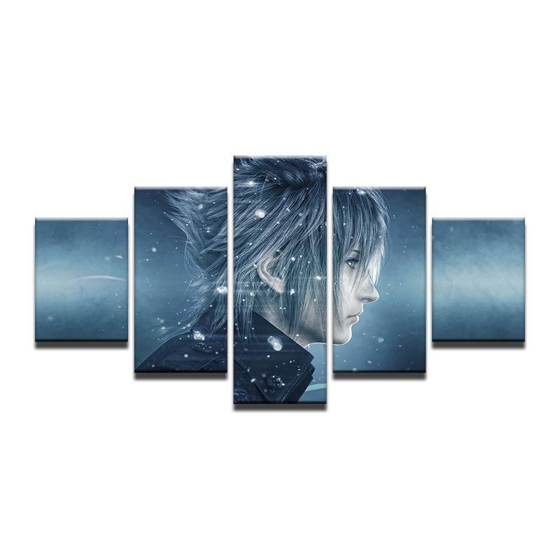 Final Fantasy Noctis Lucis Caelum 4 Gaming Canvas Wall Art