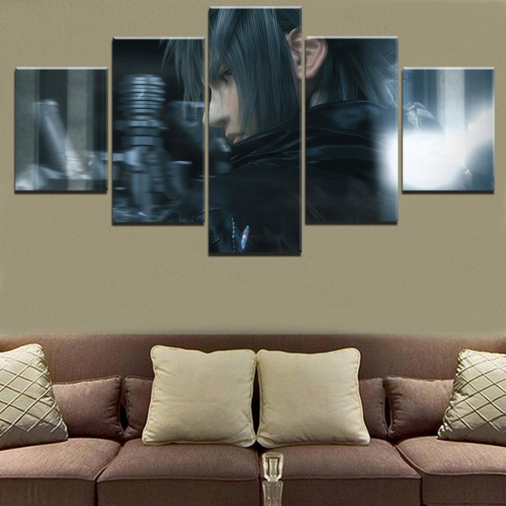 Final Fantasy Noctis Lucis Caelum 6 Gaming Canvas Wall Art