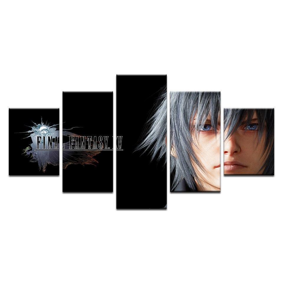 Final Fantasy Noctis Lucis Caelum 7 Gaming Canvas Wall Art