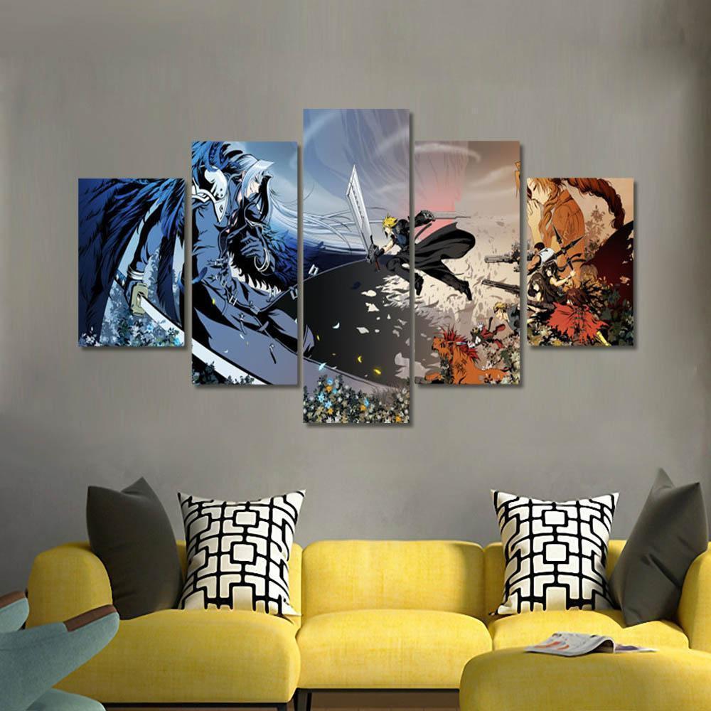 Final Fantasy VII Art 1 Gaming Canvas Wall Art