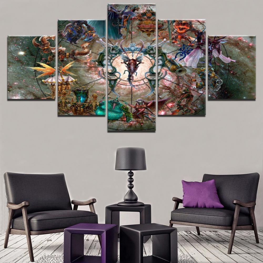 Final Fantasy XII The Zodiac Age Poster 1 Gaming Canvas Wall Art
