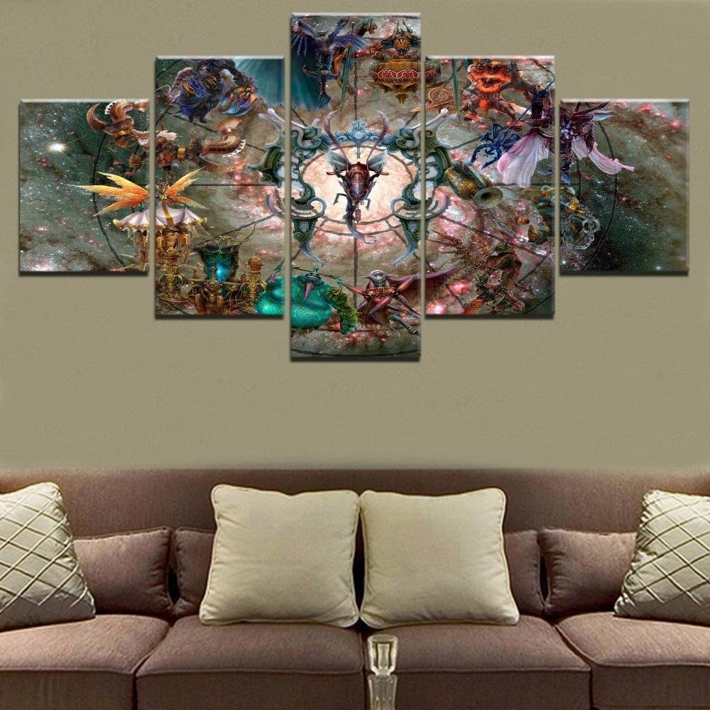 Final Fantasy XII The Zodiac Age Poster 1 Gaming Canvas Wall Art