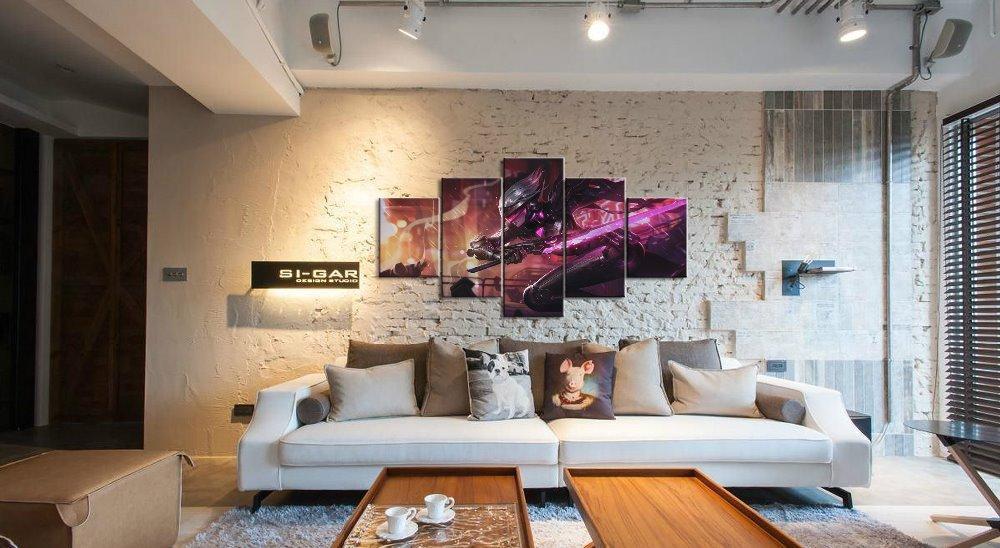 LOL League Of Legends Fiora Gaming Canvas Wall Art