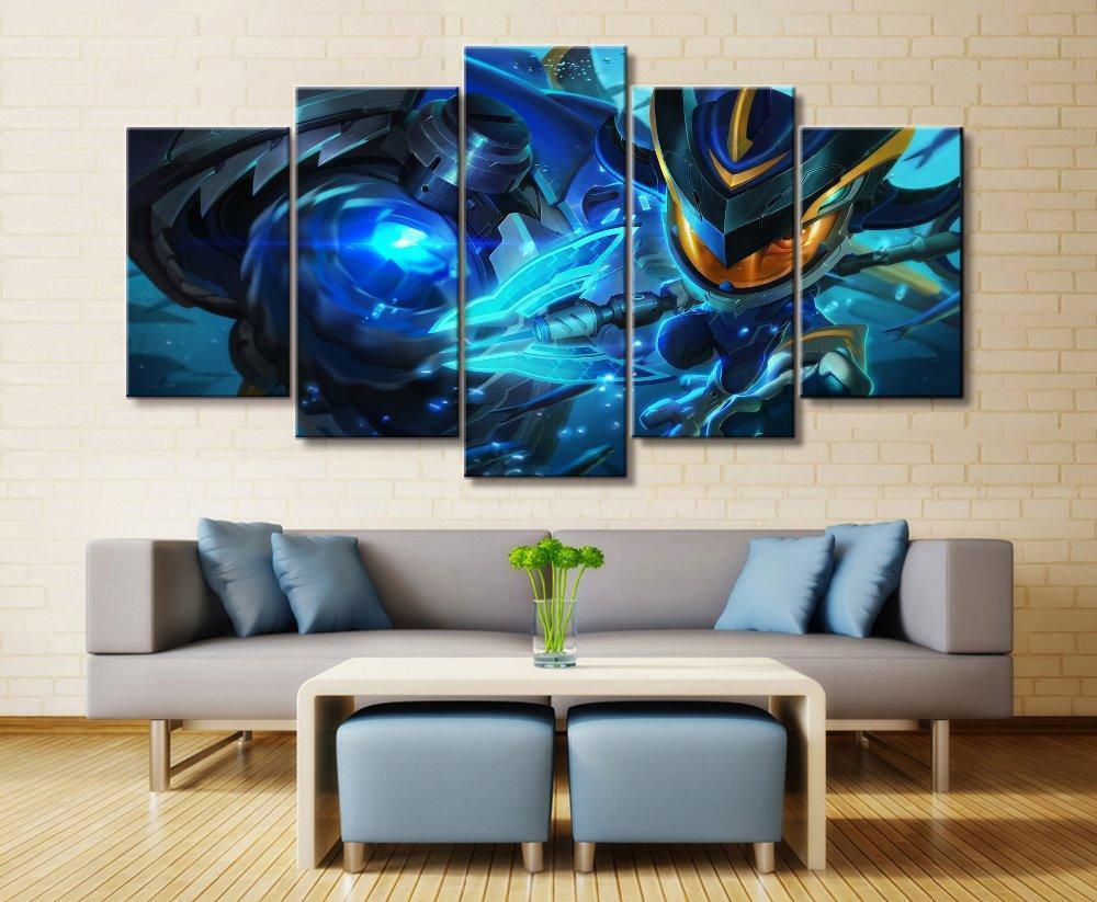 LOL League Of Legends Fizz 2 Gaming Canvas Wall Art