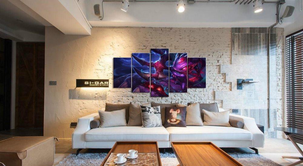 LOL League Of Legends Fizz 3 Gaming Canvas Wall Art