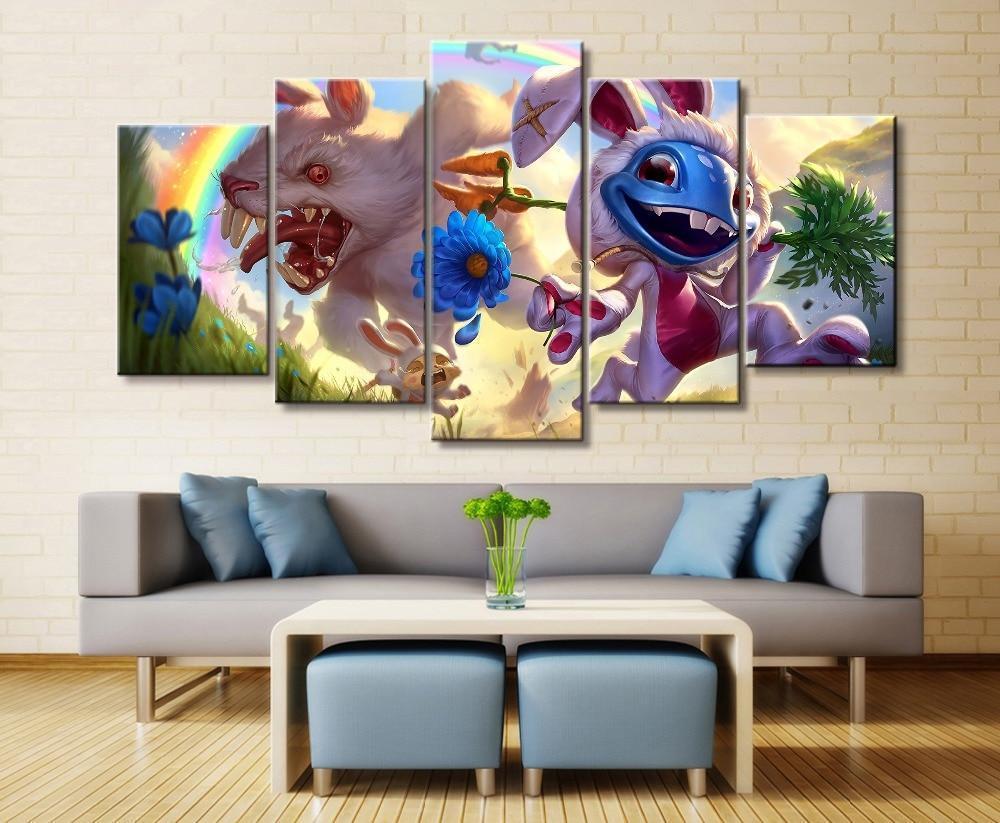 LOL League Of Legends Fizz Game Canvas Wall Art
