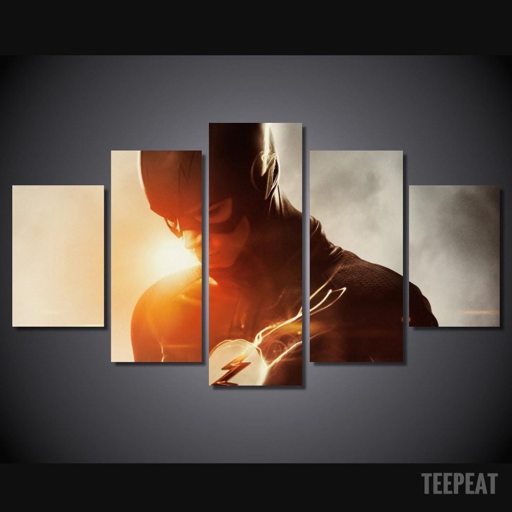 Flash DC Canvas Wall Art