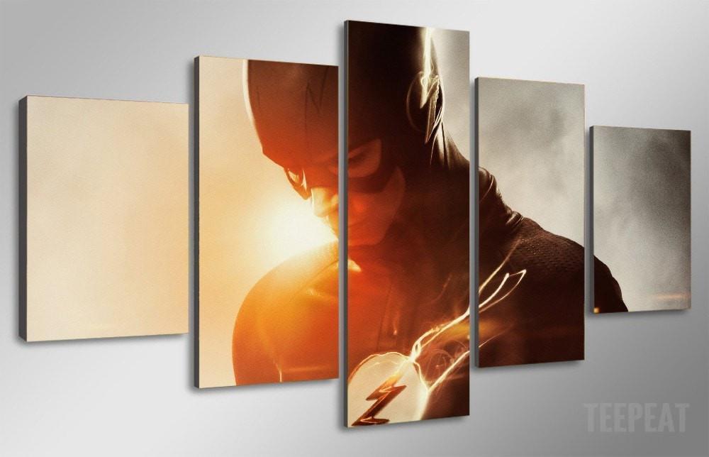 Flash DC Canvas Wall Art