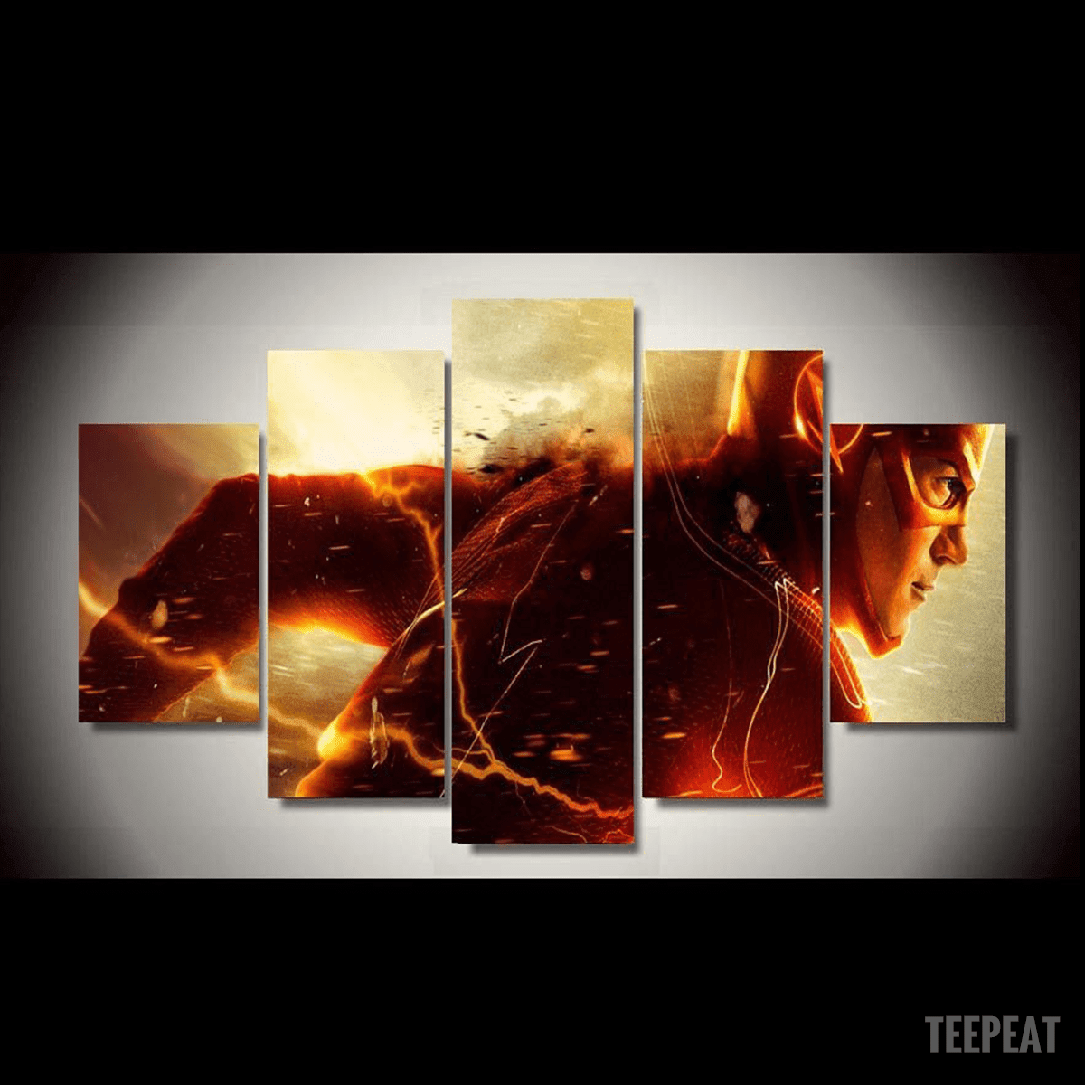 Flash Running DC Canvas Wall Art