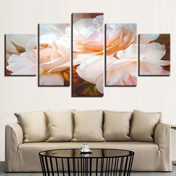 Floral Flower Nature Canvas Wall Art