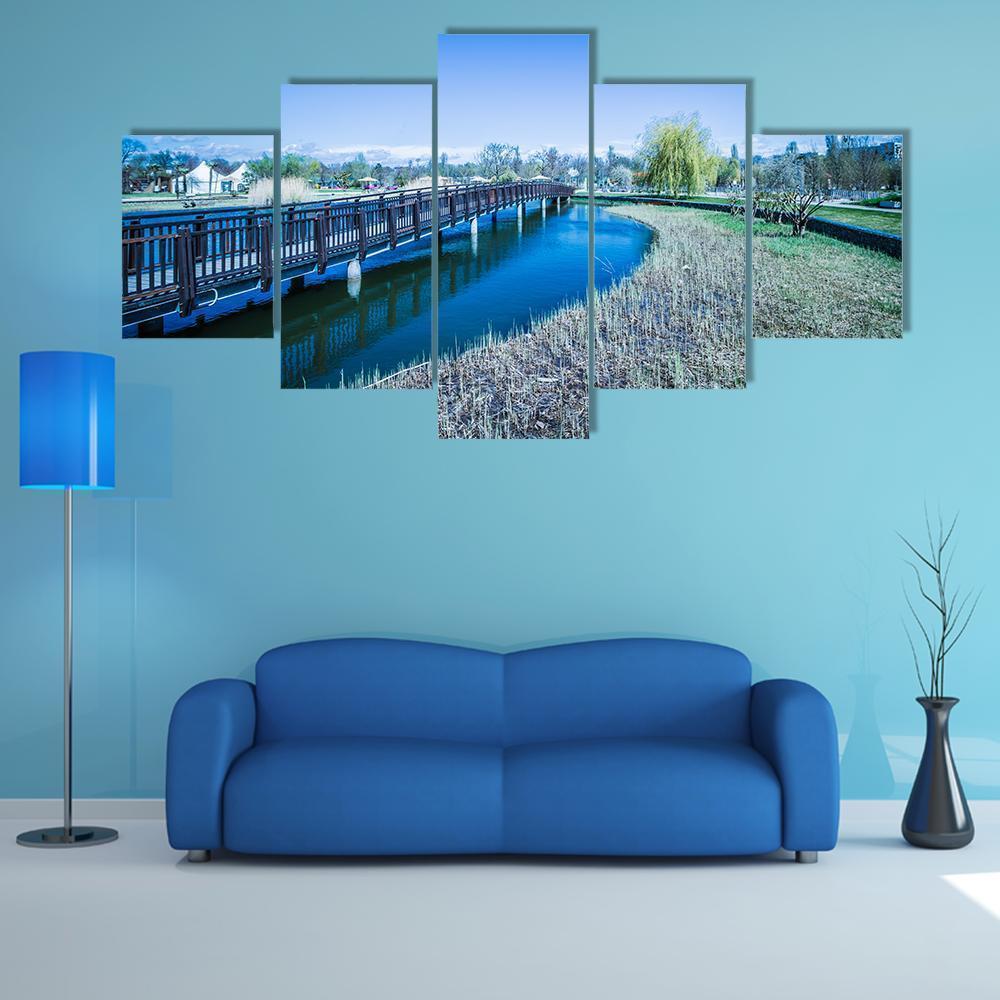 Flower Gardens Hirschstetten In Vienna Nature Canvas Wall Art