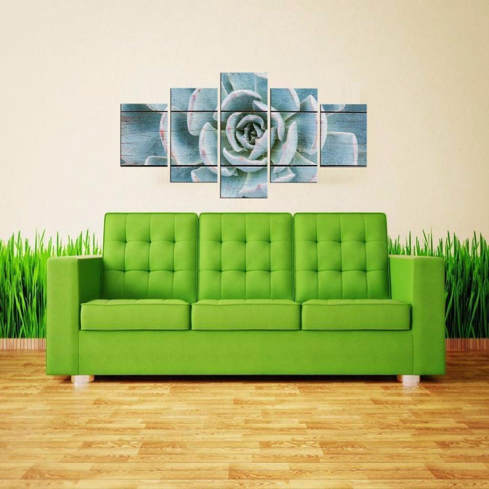 Flower Stone Canvas Wall Art