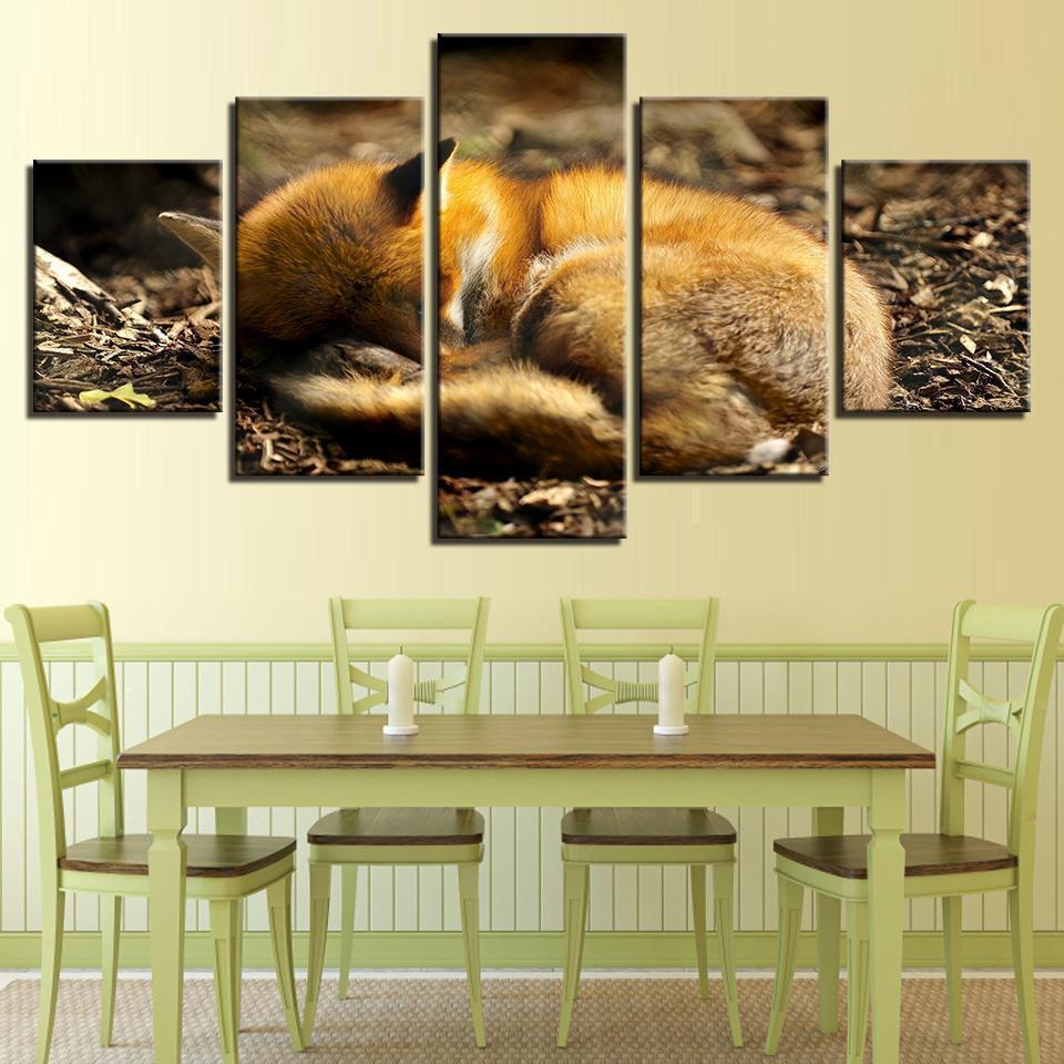 Forest Animal Animal Canvas Wall Art