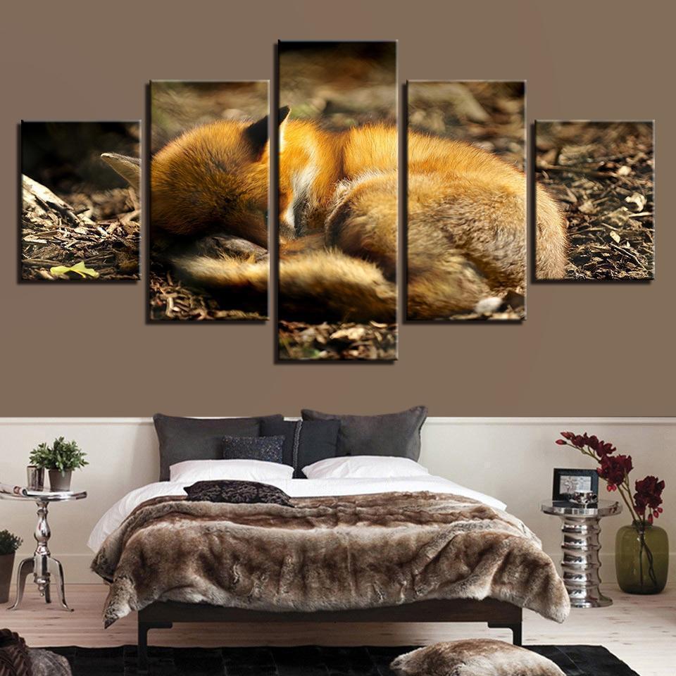 Forest Animal Animal Canvas Wall Art