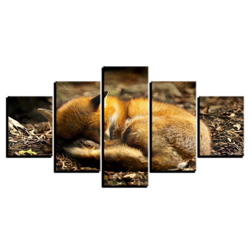 Forest Animal Animal Canvas Wall Art