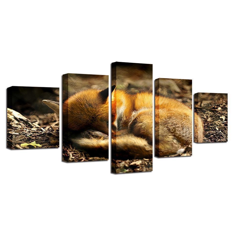 Forest Animal Animal Canvas Wall Art