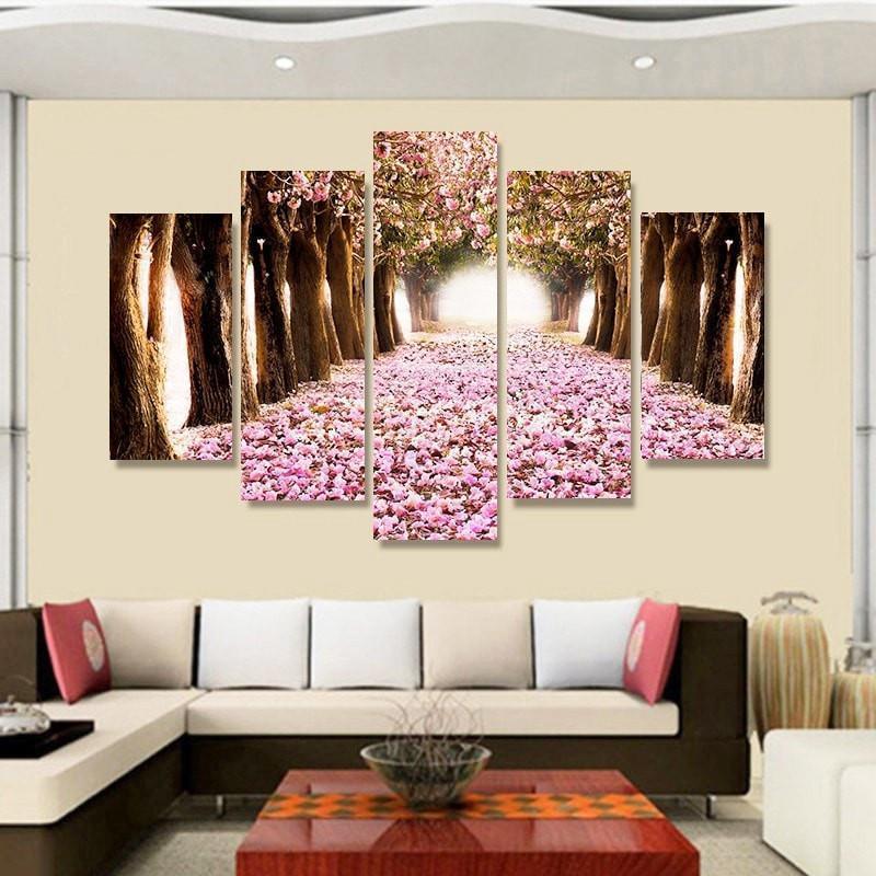 Forest Landscape Nature Canvas Wall Art