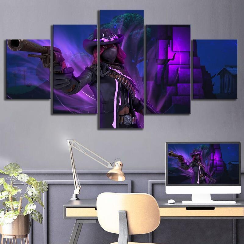 Fortnite Calamity Gaming Canvas Wall Art