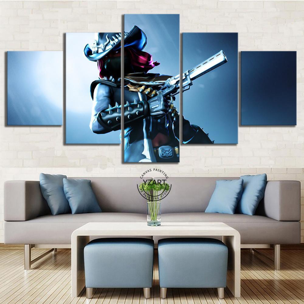 Fortnite Calamity Poster Gaming Canvas Wall Art