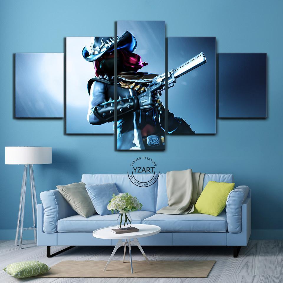 Fortnite Calamity Poster Gaming Canvas Wall Art