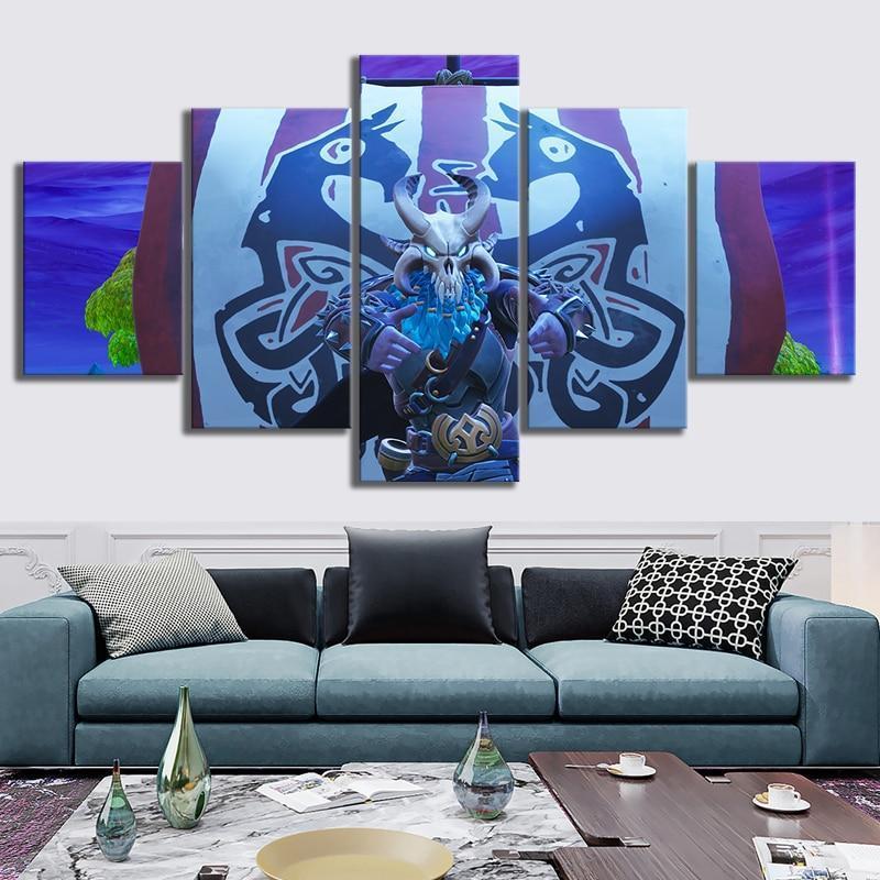 Fortnite Character Poster Gaming Canvas Wall Art