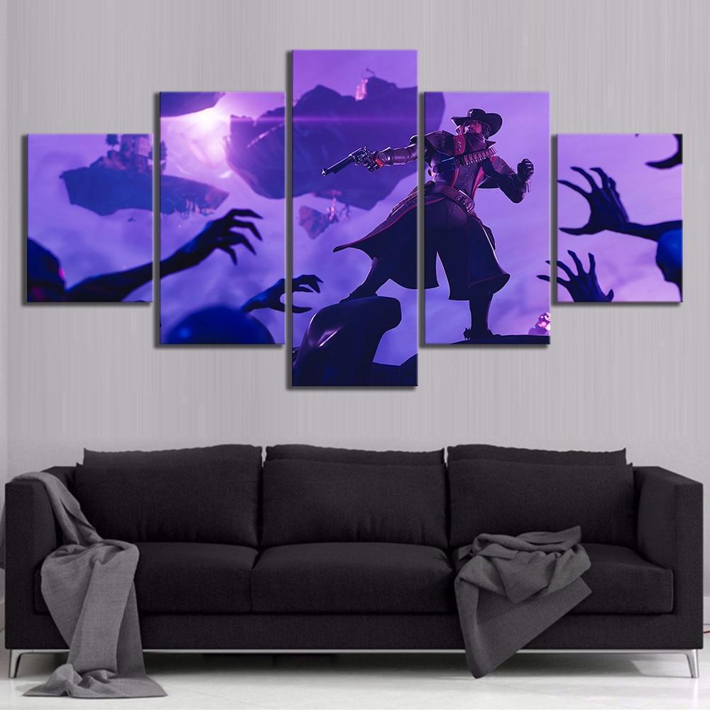 Fortnite Deadfire Gaming Canvas Wall Art