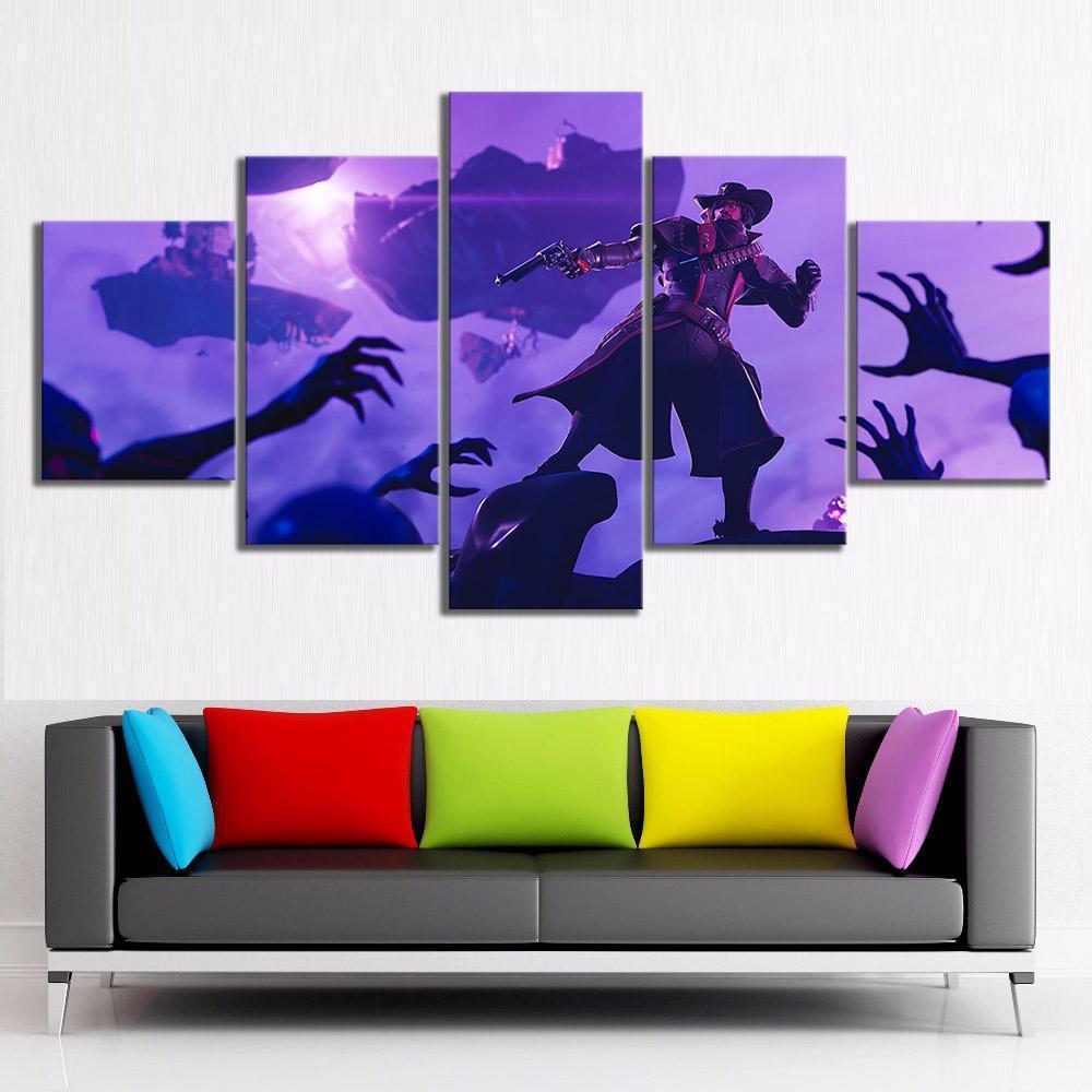 Fortnite Deadfire Gaming Canvas Wall Art