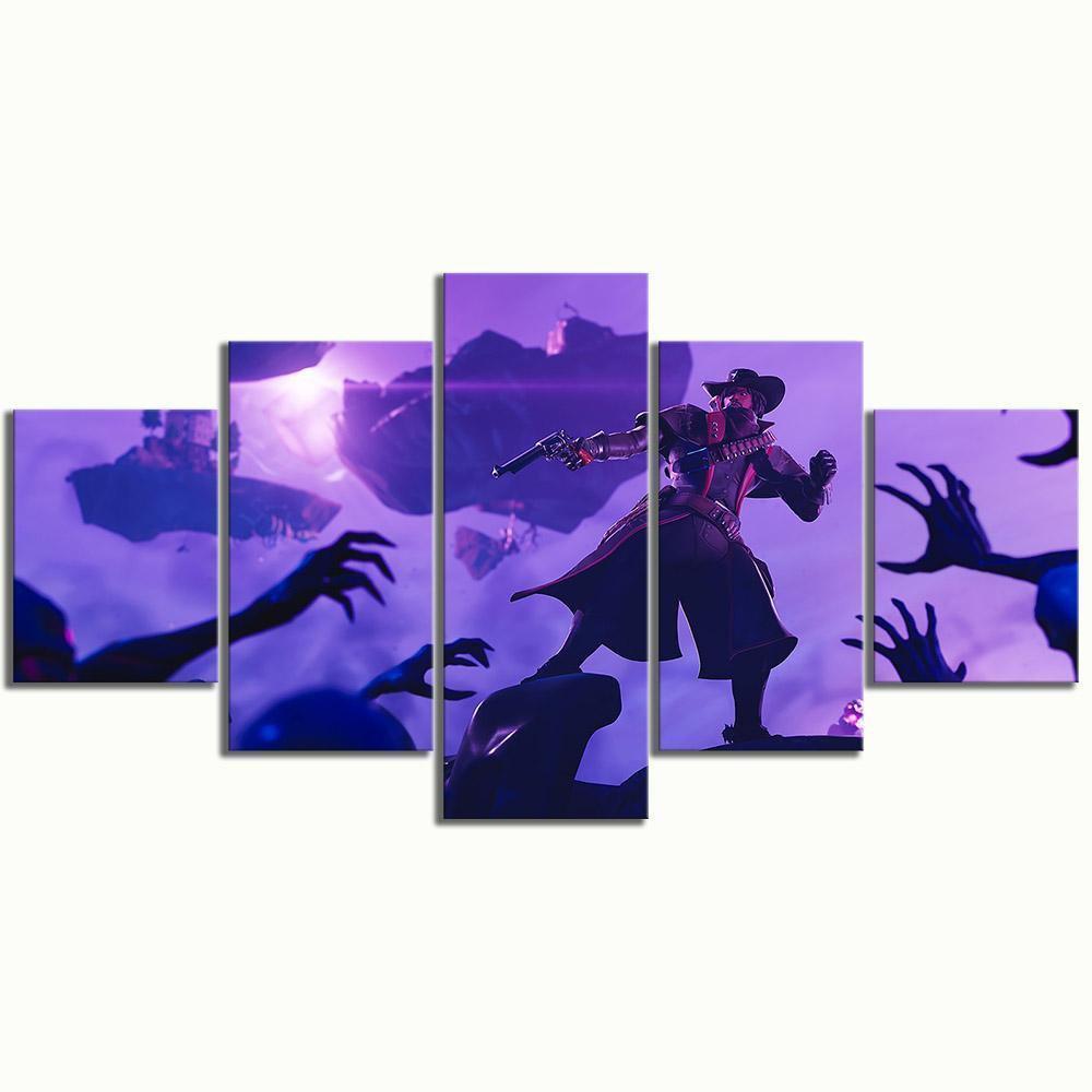 Fortnite Deadfire Gaming Canvas Wall Art