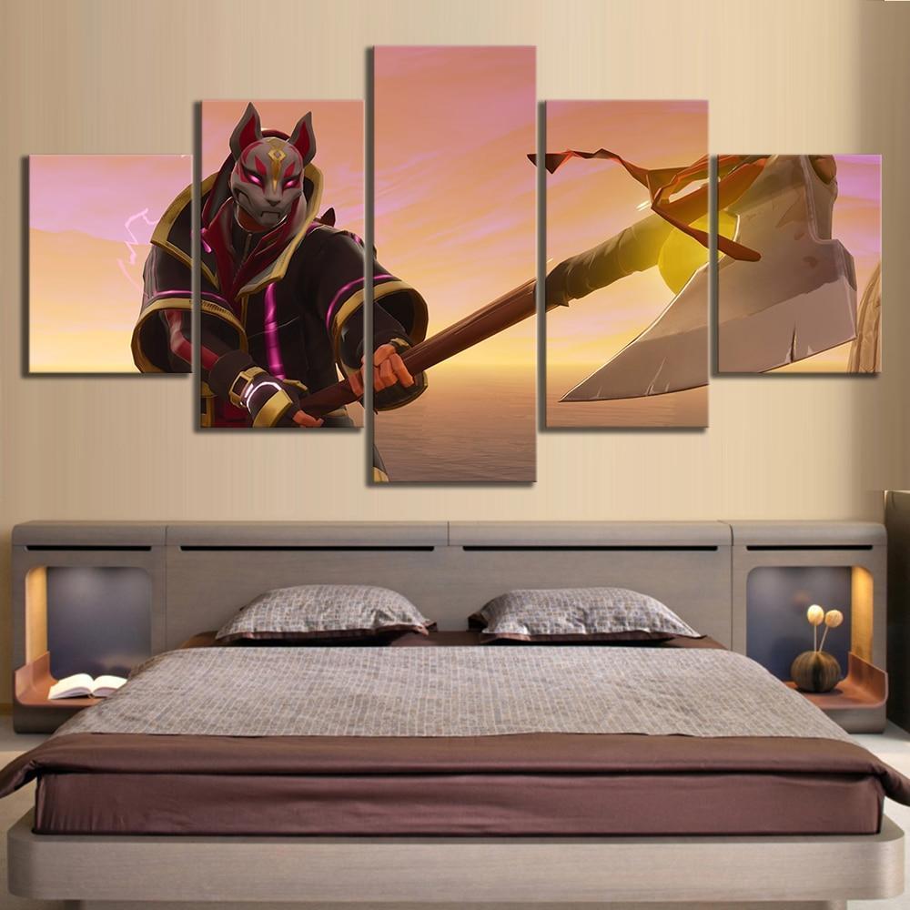 Fortnite Execution Gaming Canvas Wall Art