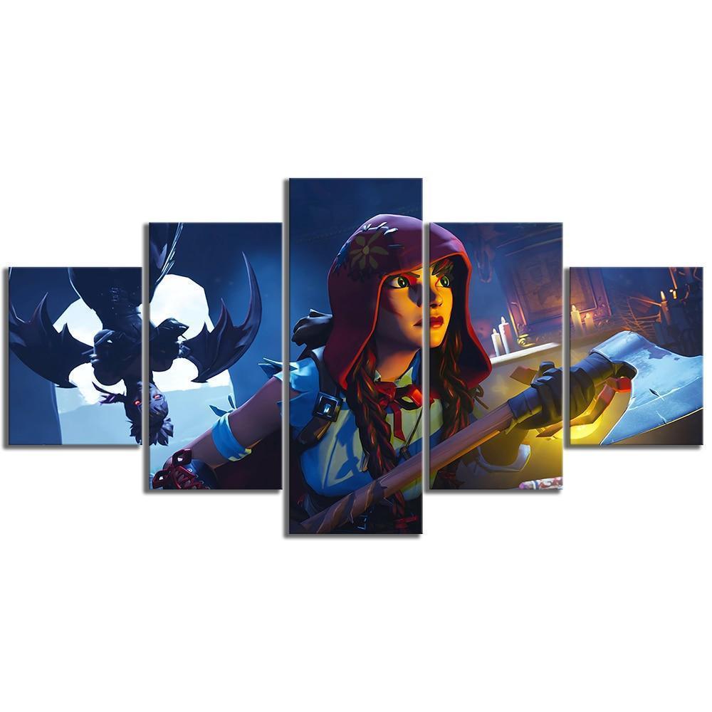 Fortnite Fable and Dusk Gaming Canvas Wall Art
