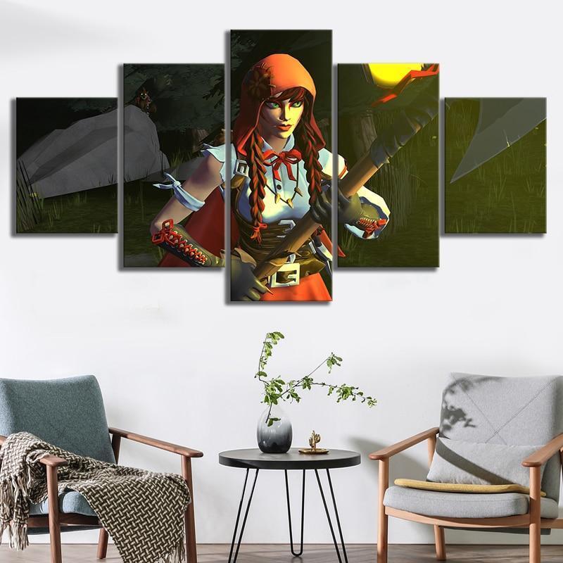 Fortnite Fable Gaming Canvas Wall Art