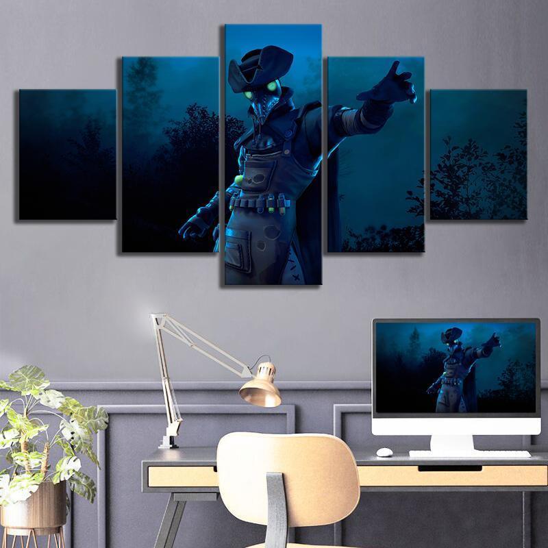 Fortnite Plague Gaming Canvas Wall Art