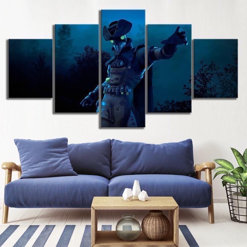 Fortnite Plague Gaming Canvas Wall Art