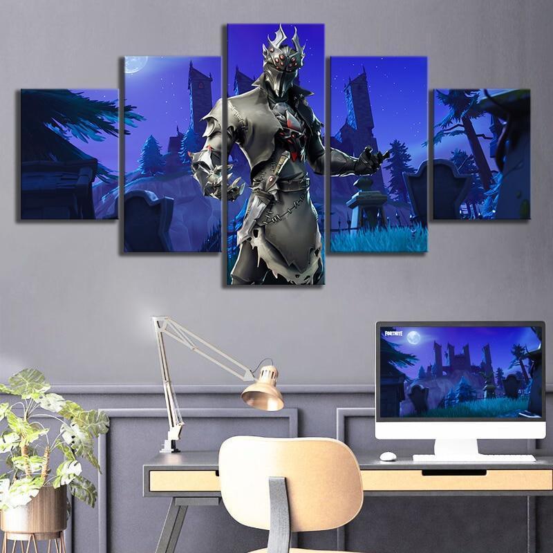 Fortnite Spider Knight Gaming Canvas Wall Art