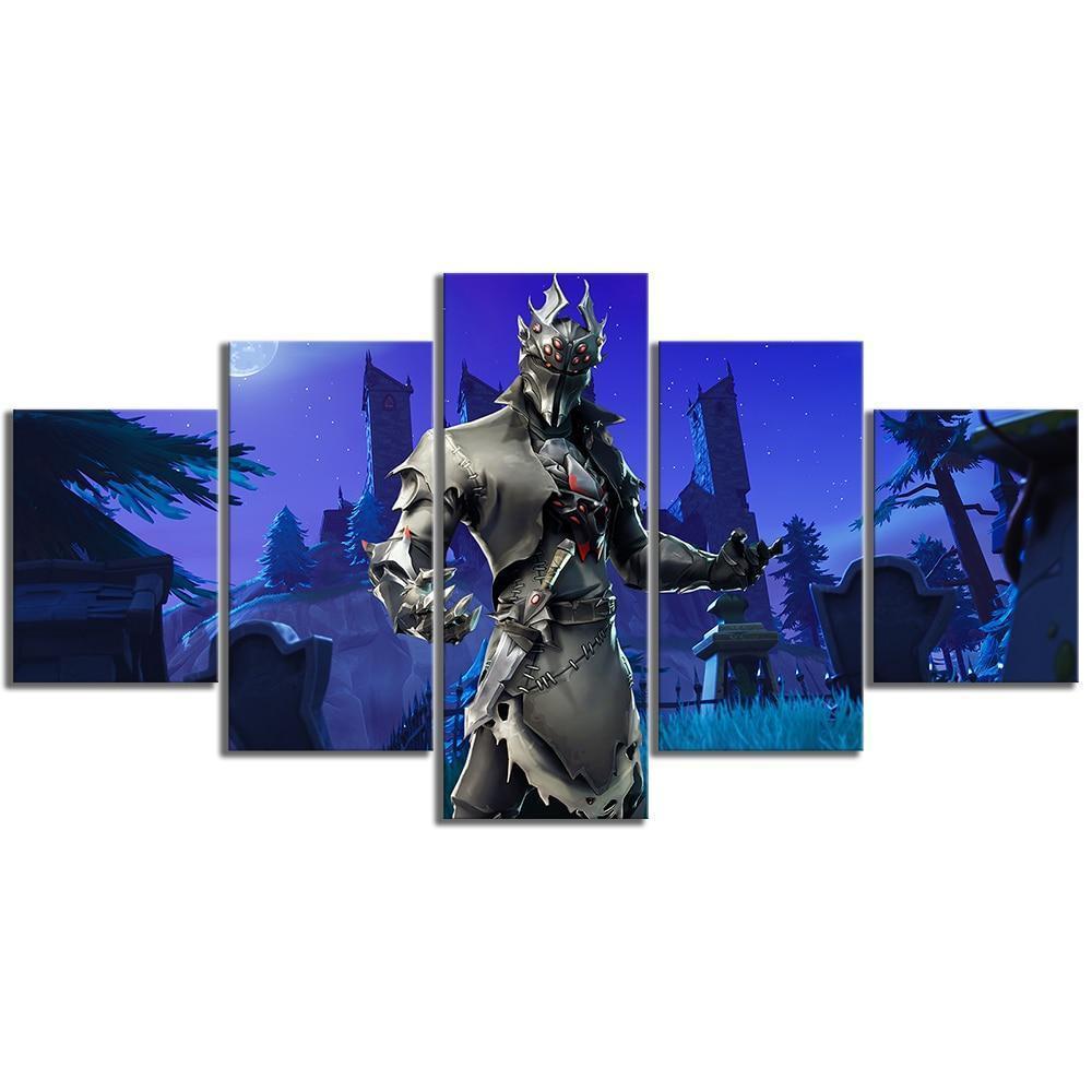 Fortnite Spider Knight Gaming Canvas Wall Art