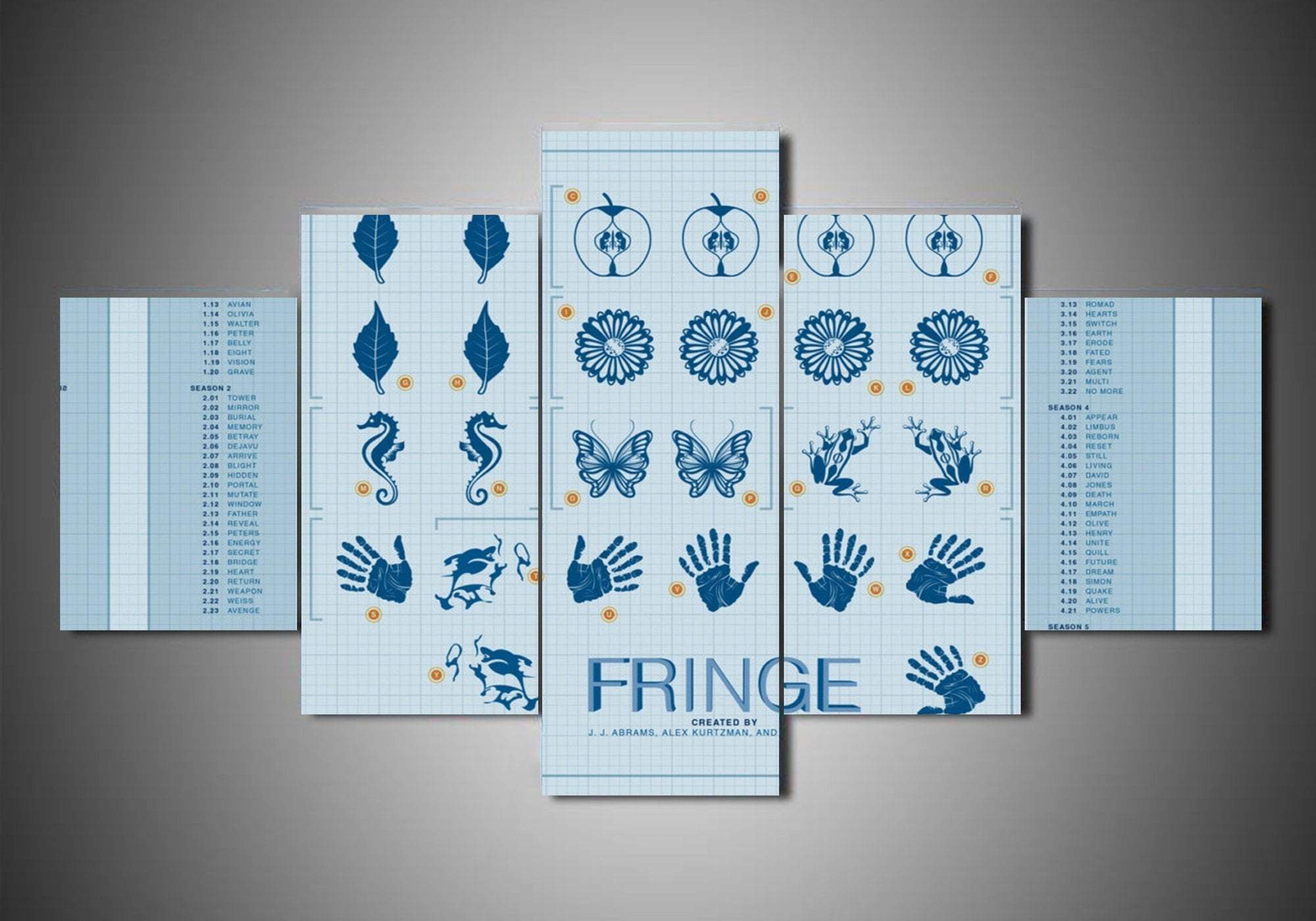 Fringe 3 Movie Canvas Wall Art